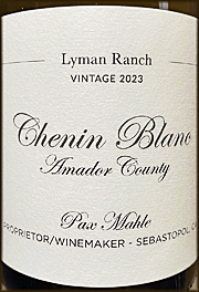 Pax 2023 Lyman Ranch Chenin Blanc