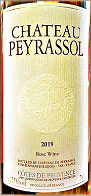 Peyrassol 2019 Cotes de Provence Rose