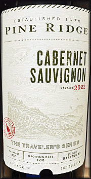 Pine Ridge 2022 The Travelers Series Cabernet Sauvignon