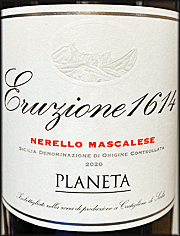 Planeta 2020 Eruzione 1614 Nerello Mascalese