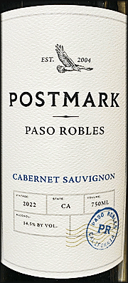 Postmark 2022 Cabernet Sauvignon