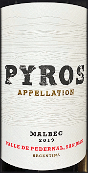 Pyros 2019 Appellation Malbec