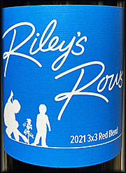 Riley's Rows 2021 3x3 Proprietary Red Wine