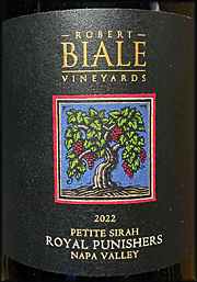 Robert Biale 2022 Royal Punishers Petite Sirah