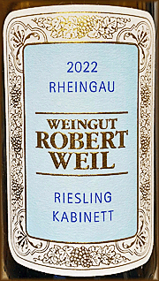 Robert Weil 2022 Kabinett Riesling