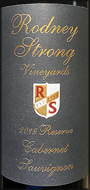 Rodney Strong 2019 Reserve Cabernet Sauvignon