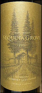 Sequoia Grove 2016 Tonella Cabernet Sauvignon