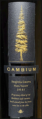 Sequoia Grove 2021 Cambium Cabernet Sauvignon