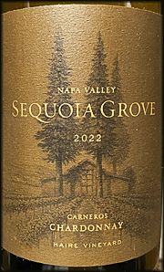 Sequoia Grove 2022 Haire Vineyard Chardonnay