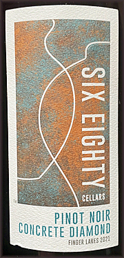 Six Eighty Cellars 2021 Concrete Diamond Pinot Noir