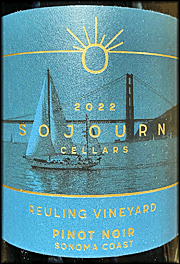 Sojourn 2022 Reuling Vineyard Pinot Noir