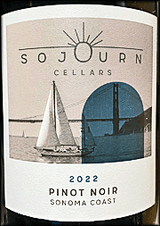 Sojourn 2022 Sonoma Coast Pinot Noir