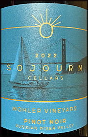 Sojourn 2022 Wohler Vineyard Pinot Noir