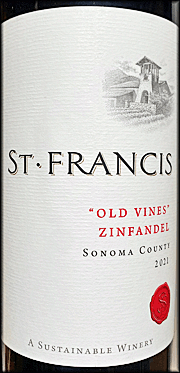 St. Francis 2021 Old Vines Zinfandel