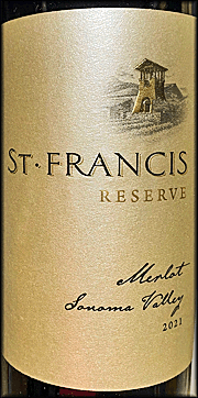 St. Francis 2021 Reserve Merlot