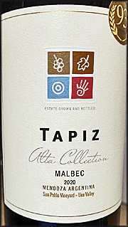 Tapiz 2020 Alta Collection Malbec