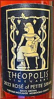 Theopolis 2023 Rose of Petite Sirah