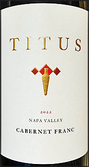 Titus 2022 Cabernet Franc