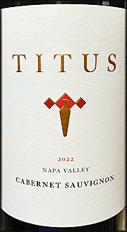 Titus 2022 Cabernet Sauvignon 