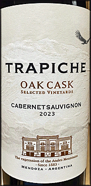 Trapiche 2023 Oak Cask Cabernet Sauvignon