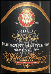 V Sattui 2021 Mt. Veeder Cabernet Sauvignon