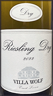 Villa Wolf 2022 Dry Riesling