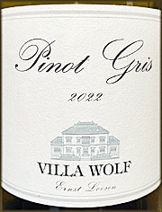 Villa Wolf 2022 Pinot Gris