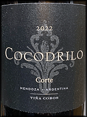 Vina Cobos 2022 Cocodrilo Corte