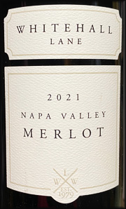 Whitehall Lane 2021 Merlot