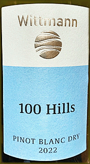 Wittmann 2022 100 Hills Pinot Blanc