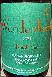 Woodenhead 2021 Lennox Vineyard Pinot Noir