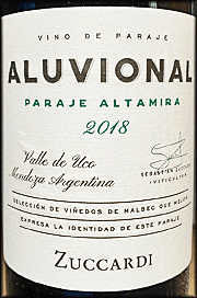 Zuccardi 2018 Aluvional Paraje Altamira Malbec