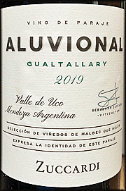 Zuccardi 2019 Aluvional Gualtallary Malbec